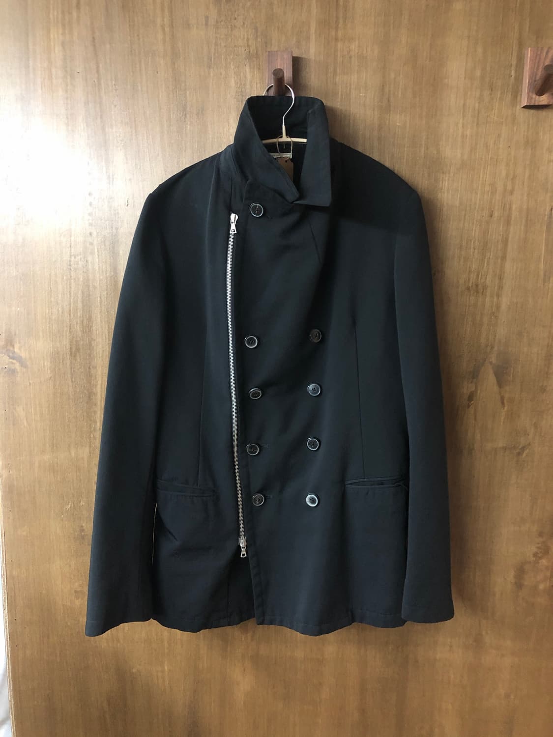 Dries van noten 지퍼 디테일 피코트 48 상품이미지1