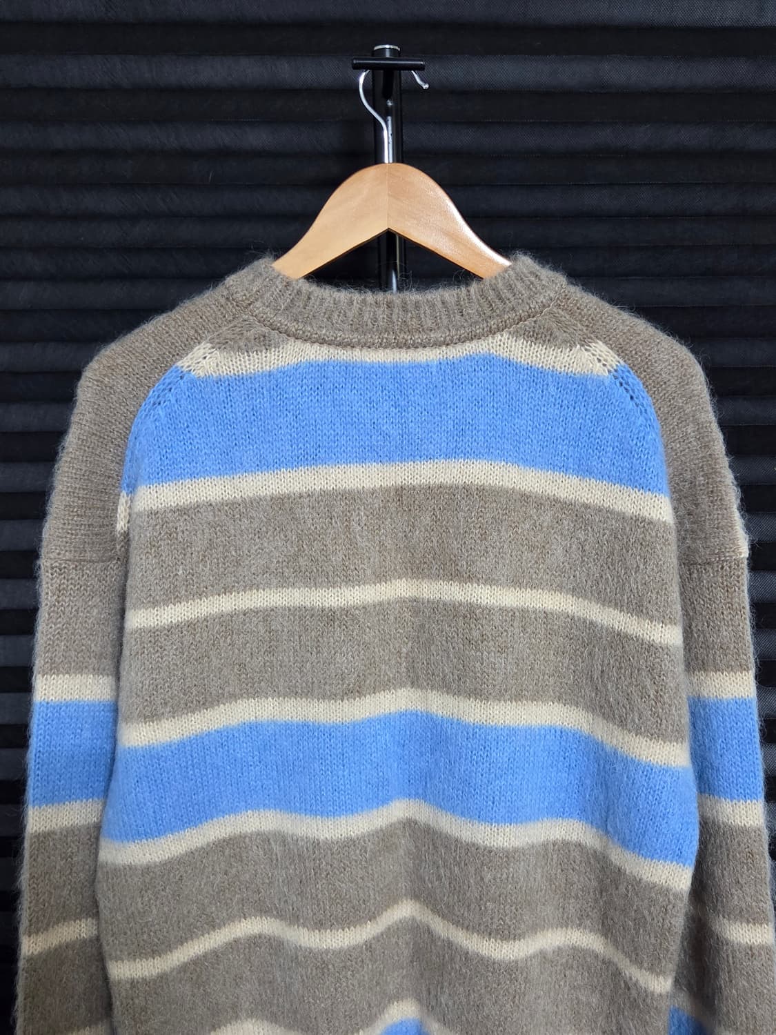 [스튜디오 톰보이] 모헤어 컬러블럭 풀오버 니트 | 00194 상품이미지5