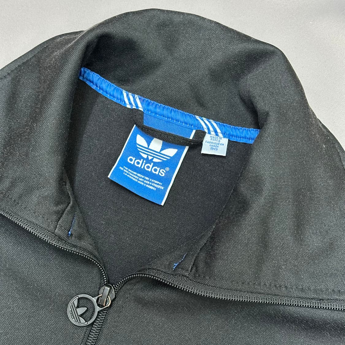 아디다스 유로파 블랙 빈티지 져지 90 상품이미지6