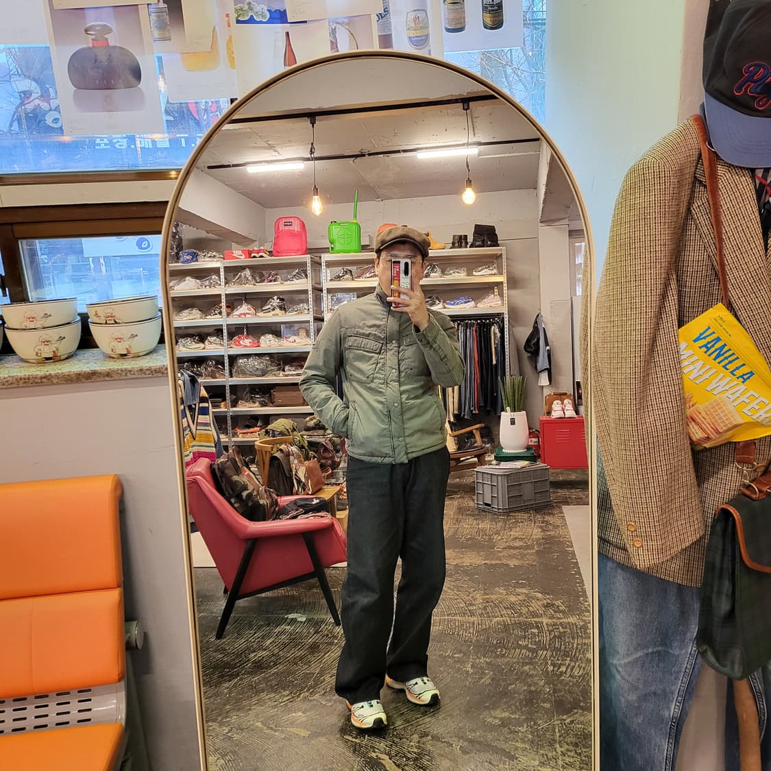 시리즈 가먼트다잉 패딩 점퍼 (95) 상품이미지9