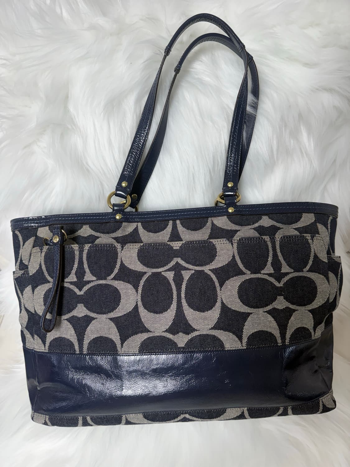 희귀템 ✨Coach denim bag L (코치 데님 토트백) 상품이미지2