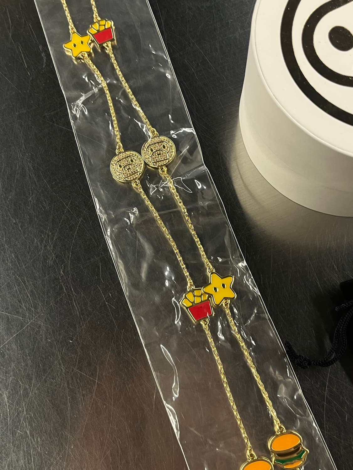 새상품 베이프 마일로 목걸이  상품이미지3