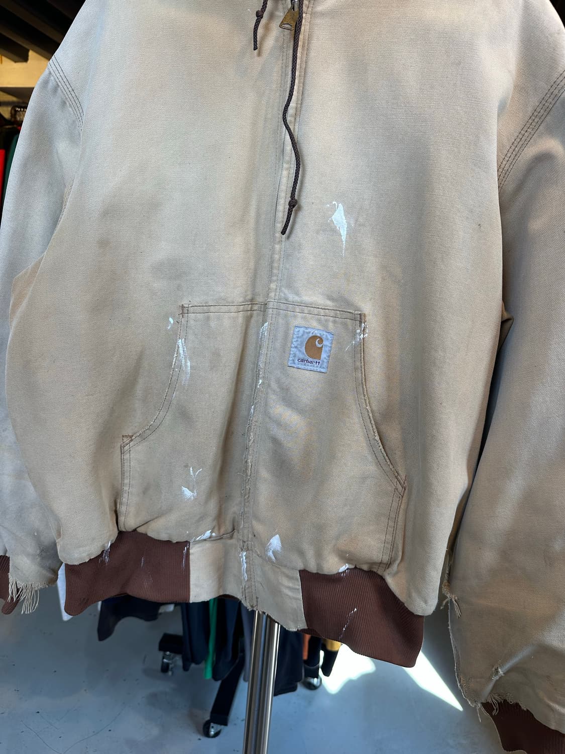 칼하트 디트로이트 페인팅 덕 액티브 워크자켓 상품이미지4