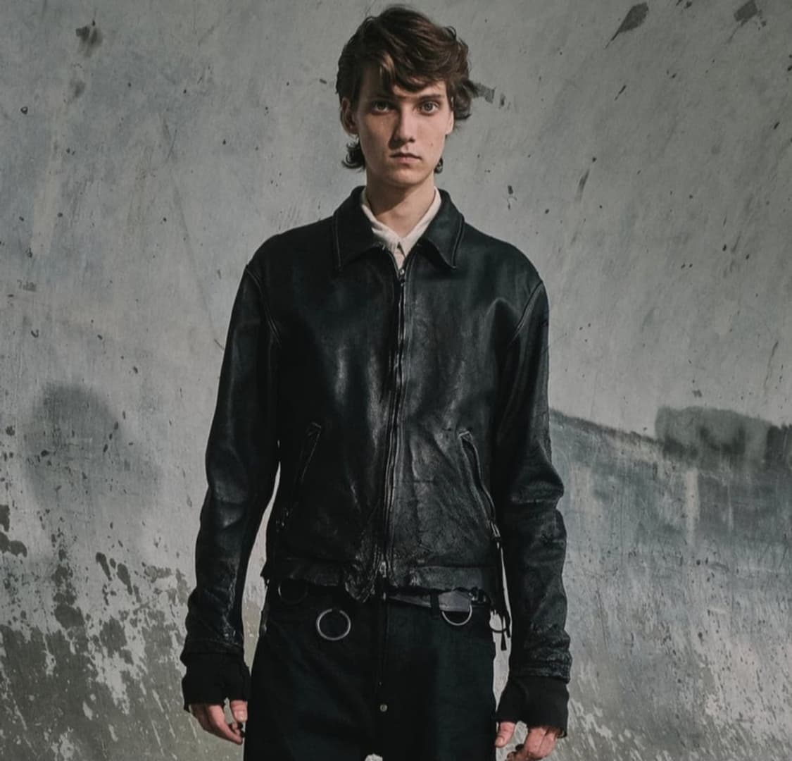 2size) minus leather jacket 상품이미지7