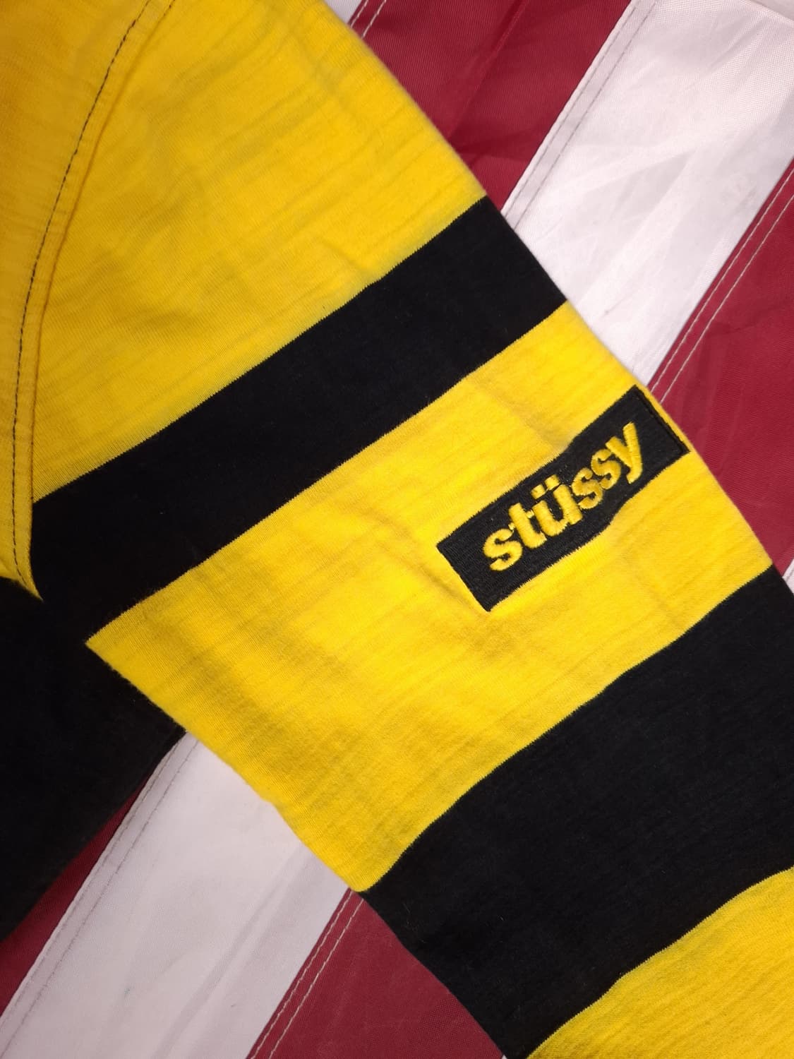 오리지날 스투시 스트라이프 럭비 셔츠 상품이미지8