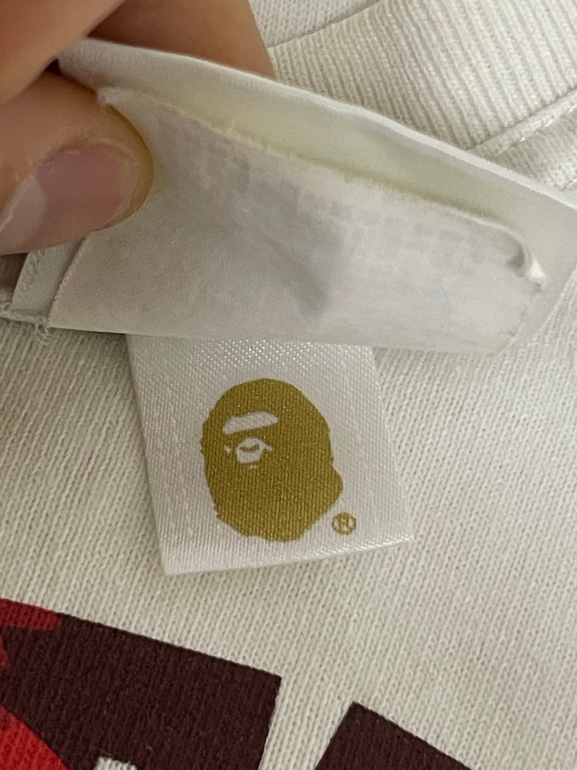 베이프 카모 컬리지 반팔 티셔츠 상품이미지7