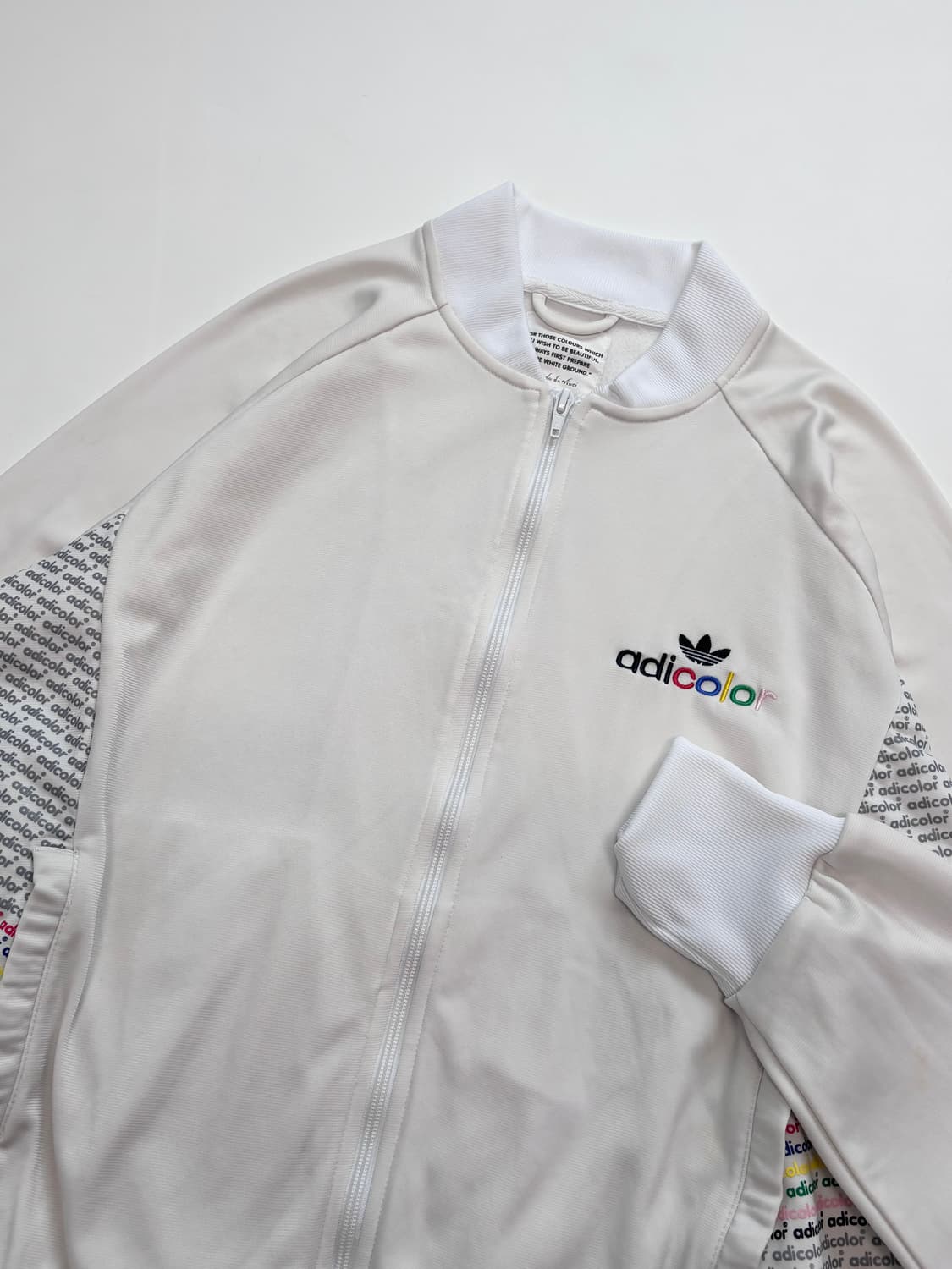 Adidas 아디다스 adicolor 화이트 트랙탑  상품이미지6