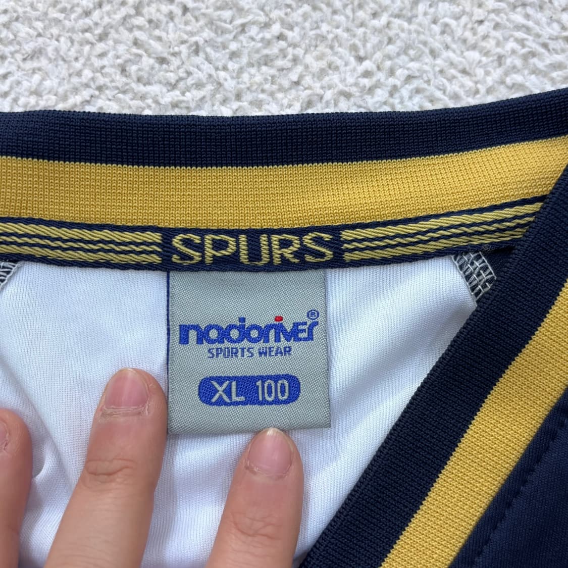 XL 나도리버 토트넘 유니폼 반팔 0408E1 상품이미지3