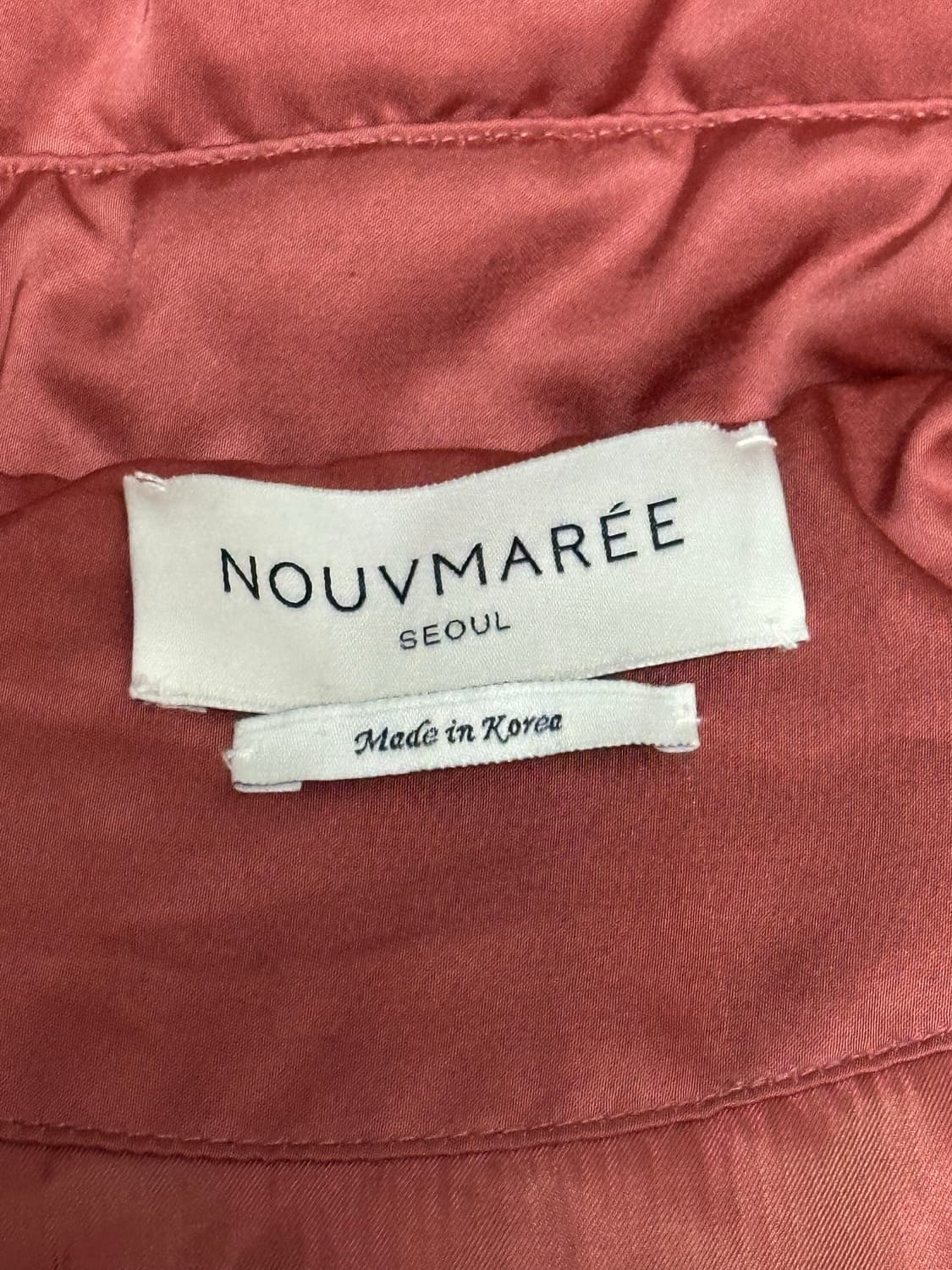 누마레 푸퍼 패딩 코랄 L 상품이미지6