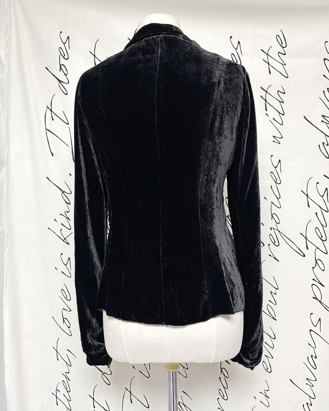 PAOLA FRANI velvet fluid shirring jacket 상품이미지3