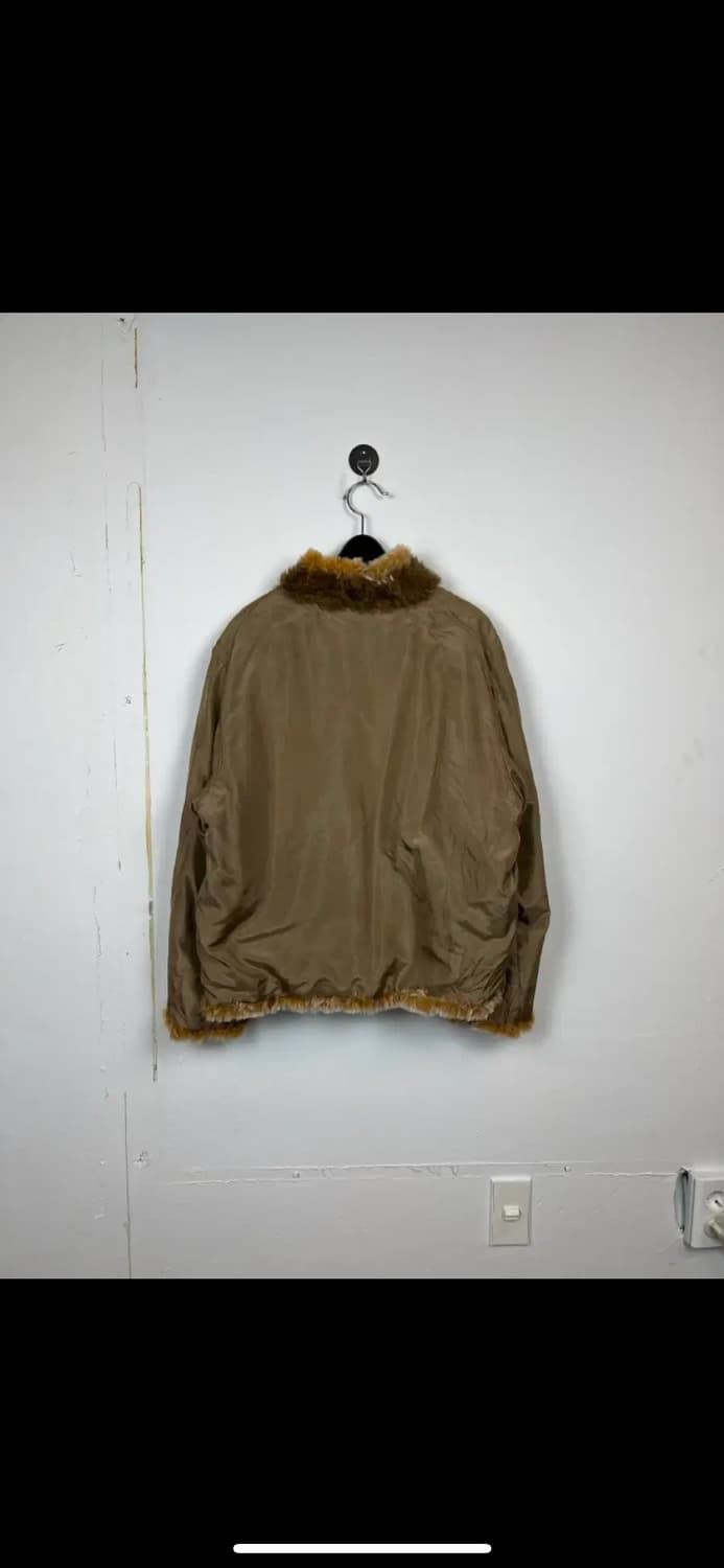 M 발망 브라운 래빗퍼 리버시블 자켓 상품이미지4