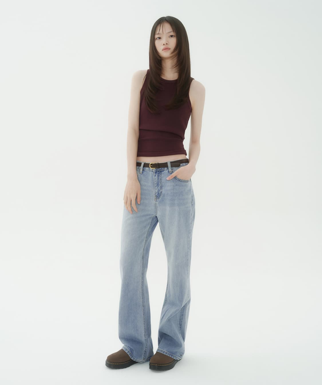 무신사스탠다드 우먼 부츠컷 데님 25 상품이미지2