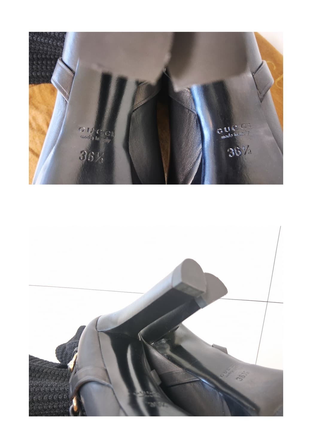 구찌 한정판 오버니 니트 콤비 부츠 Size 36 1/2 (거의 새상품) 상품이미지7