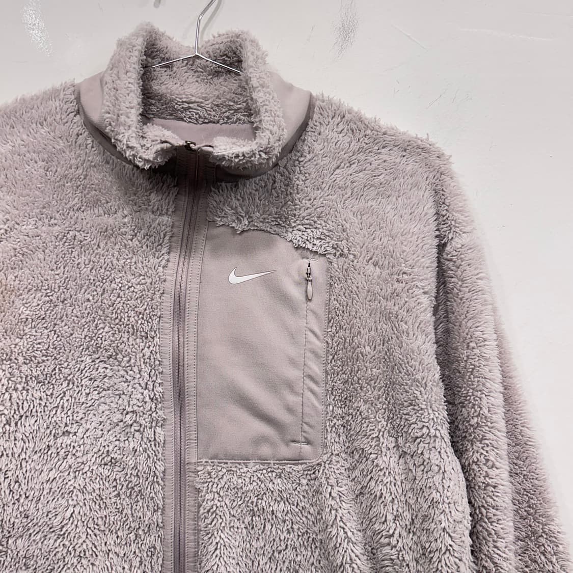 나이키 스우시 체스트포켓 모헤어 플리스 상품이미지1