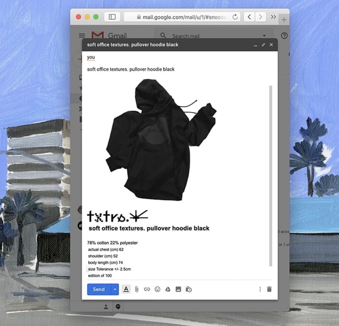 소프트오피스 후드 상품이미지1