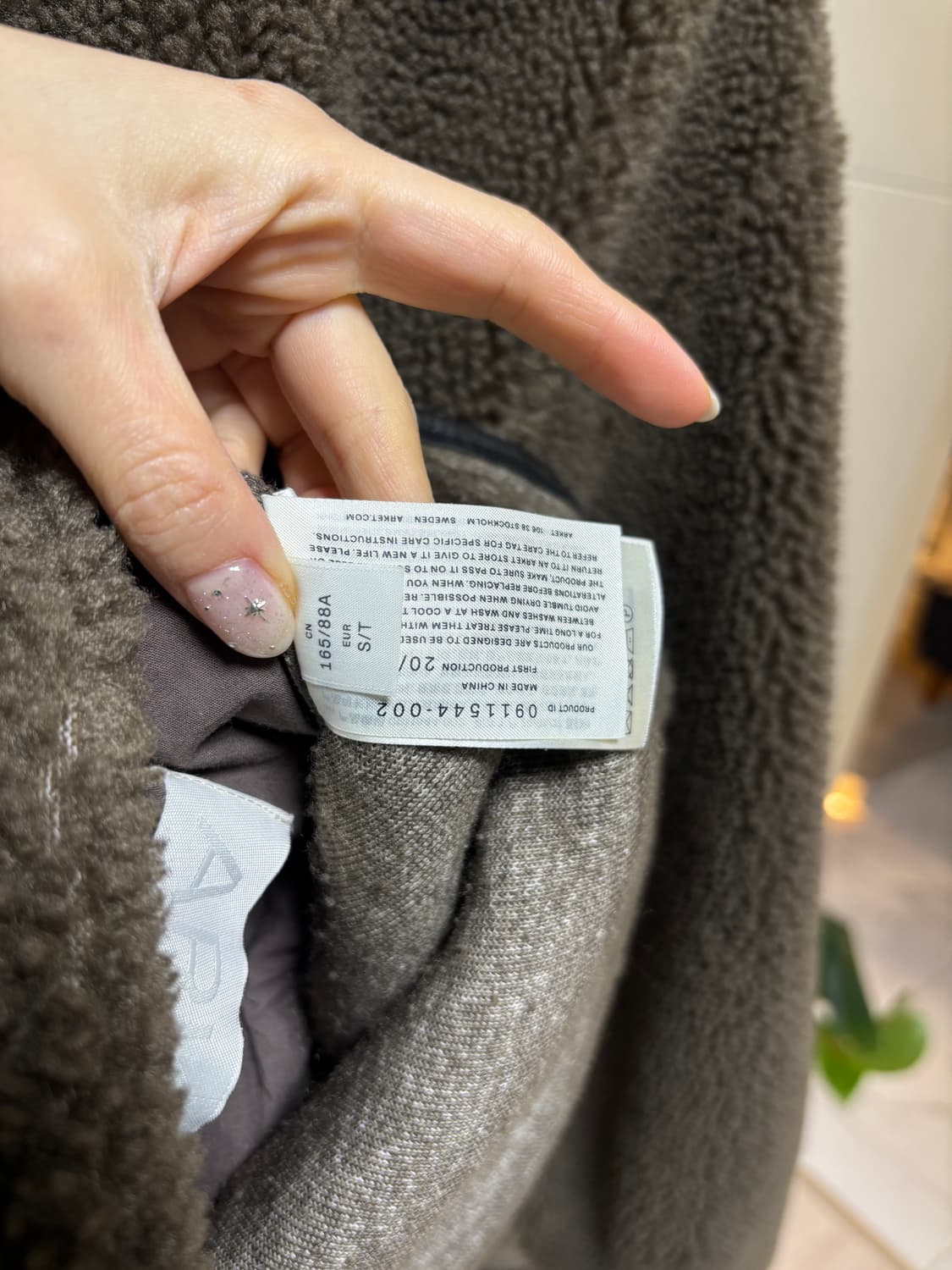 Arket 후리스 점퍼 M  상품이미지3