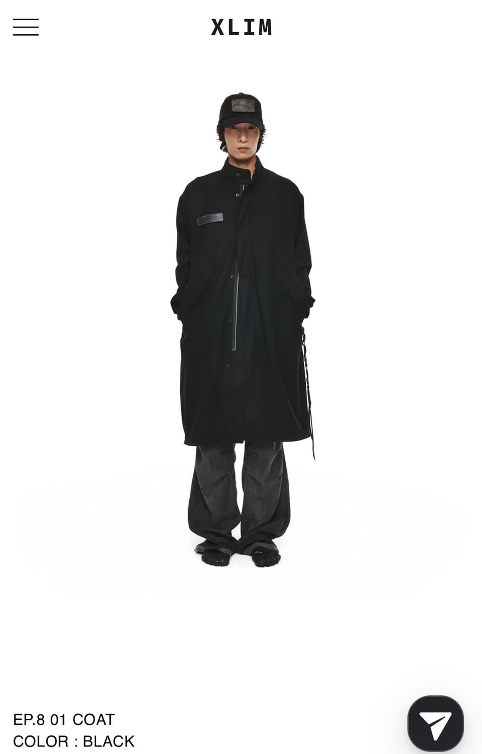 구매) xlim ep8 01 coat 상품이미지1