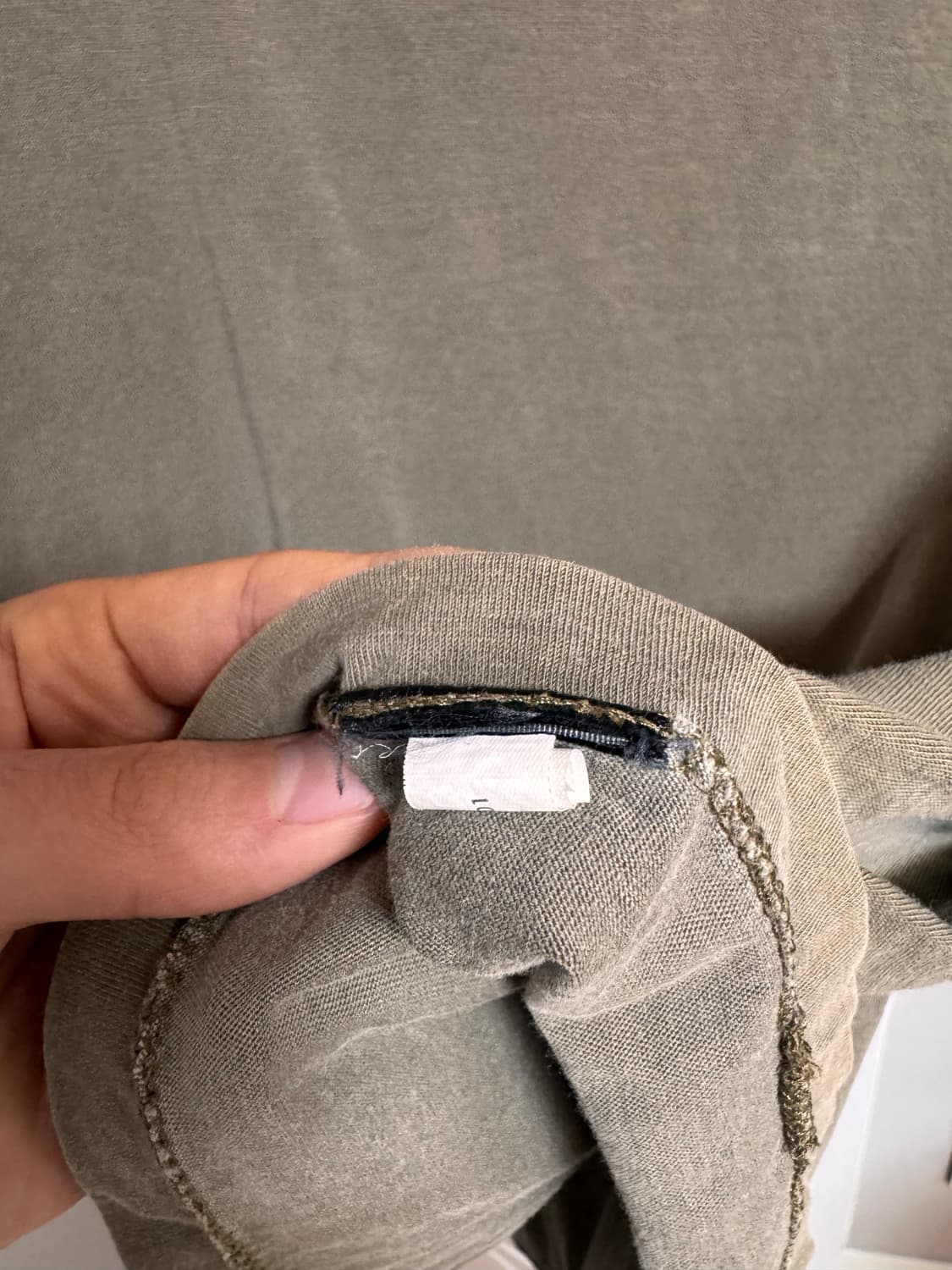 [M] 더블알엘 반팔 올리브그린 상품이미지4