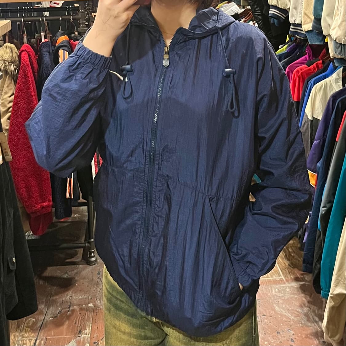 [HI] 나이키 바람막이 네이비 상품이미지4