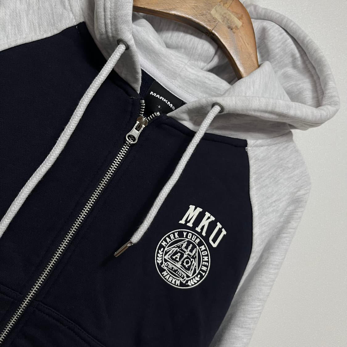 마크엠 크롭 후드집업 90 상품이미지6