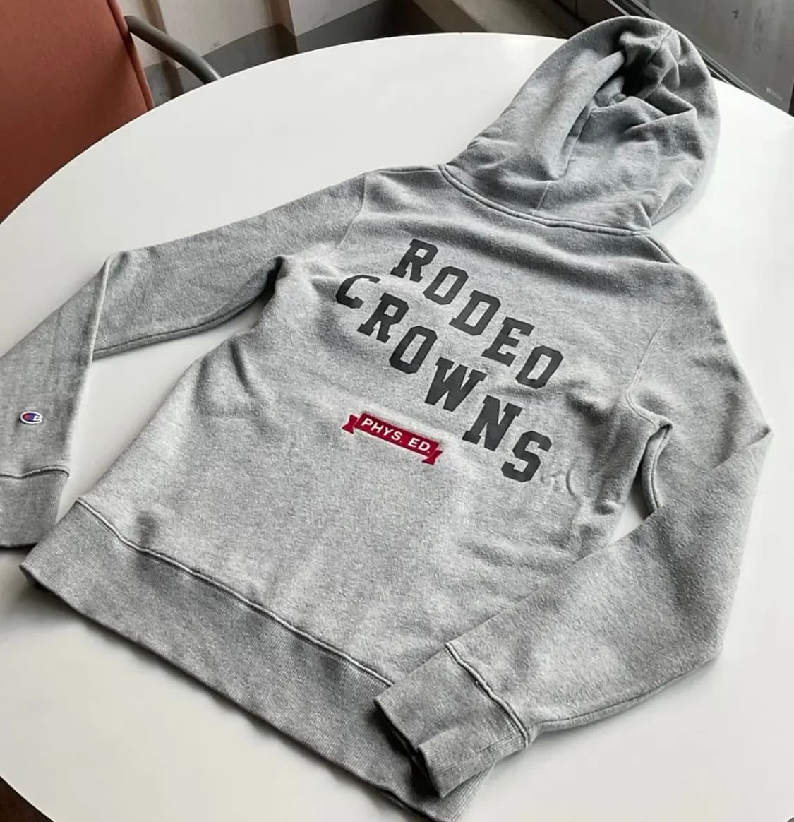 챔피온 + 로데오크라운 콜라보 후디 women's  M 상품이미지5
