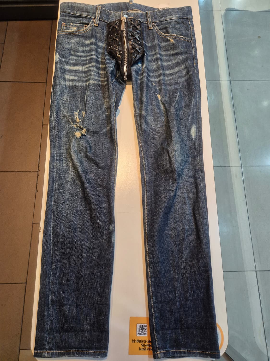 디스퀘어드2(Dsquared2) 레이스업 테님 46 판매합니다 단시간 착 상품이미지1