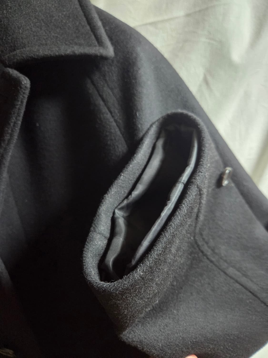 아트이프액츠 발마칸 코트 블랙 L(105) 상품이미지7