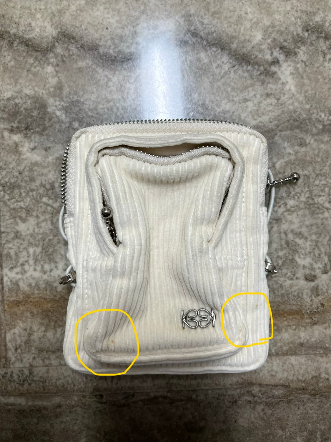 KIJUN 미니백 아이보리 상품이미지4