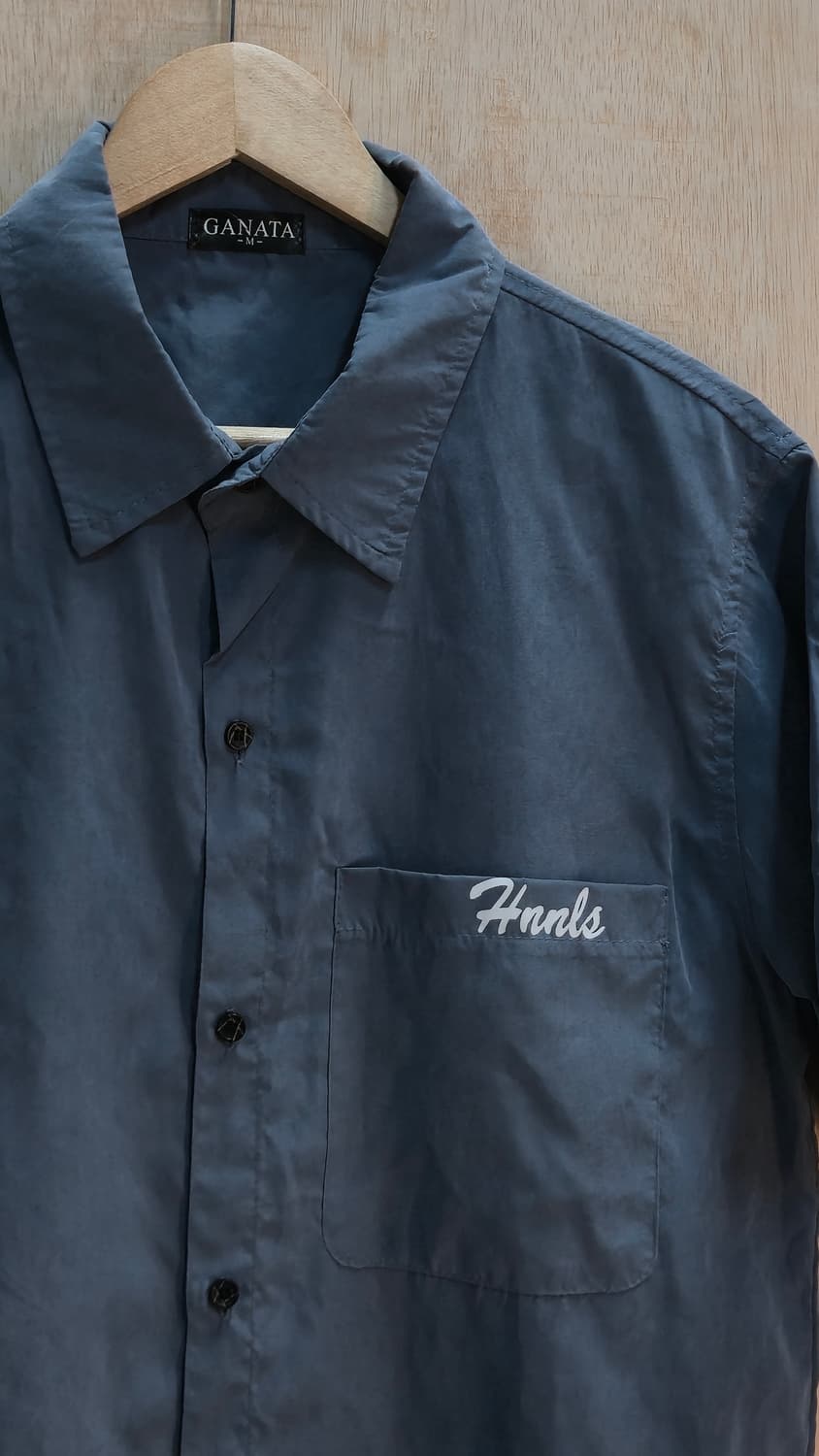 블루 반팔 셔츠 M 상품이미지2