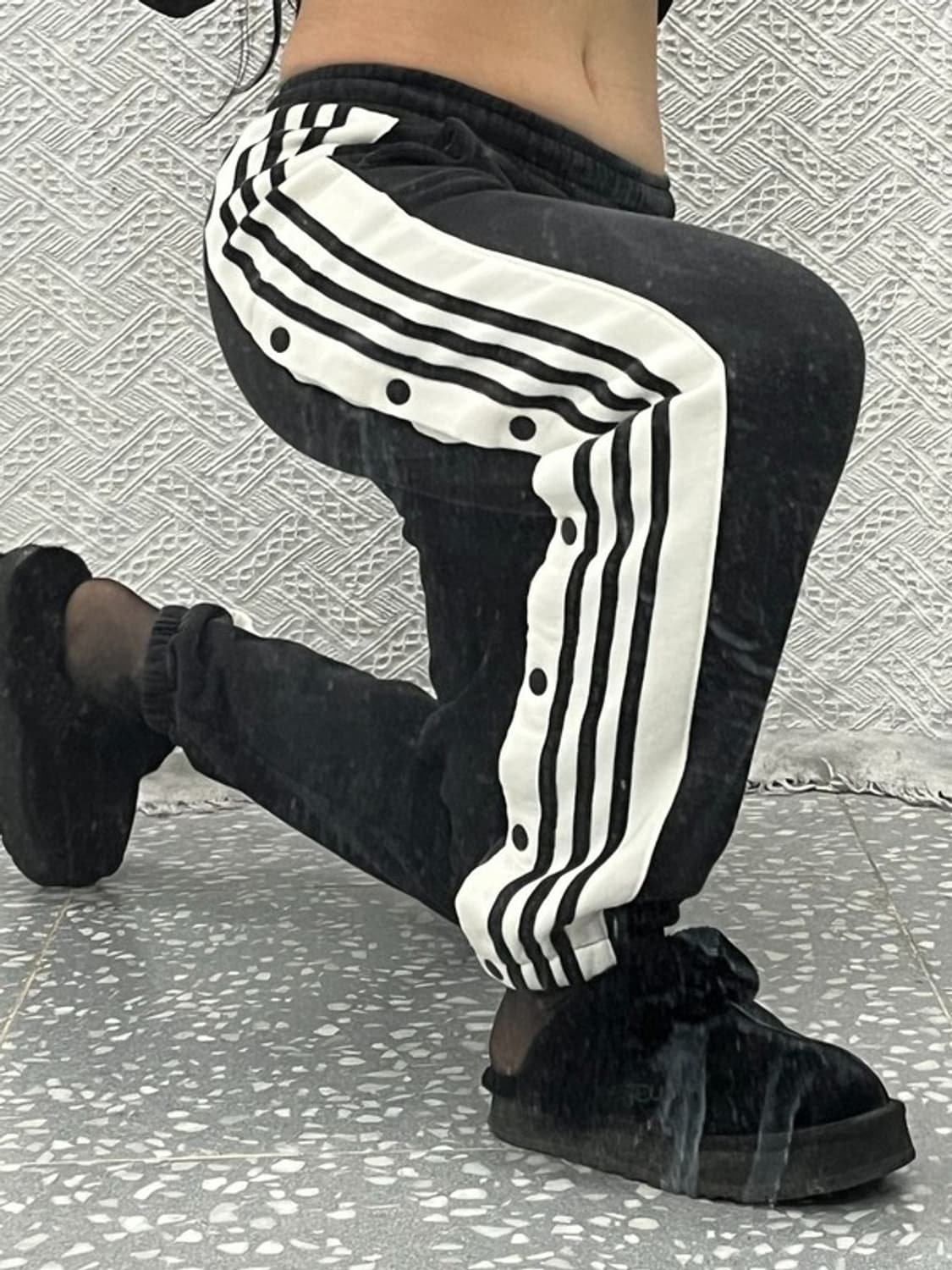 아디다스 Y2K 아디브레이크 사이드 버튼 조거 트랙 팬츠 S C06668 상품이미지1