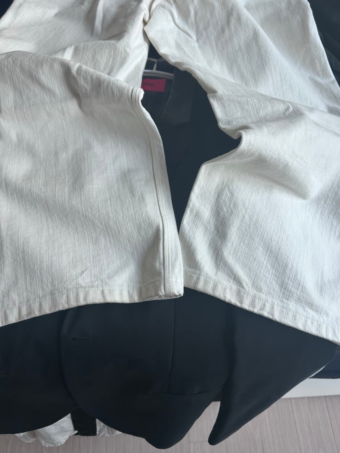 노운 벨티드 데님 팬츠 상품이미지7