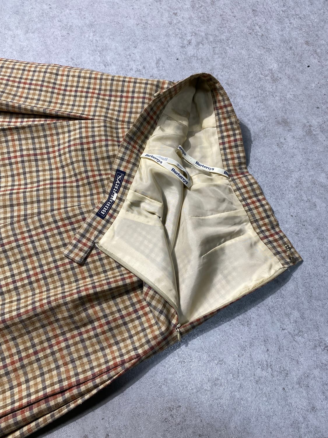 [S] Burberrys 버버리 재팬 체크 스커트 상품이미지4