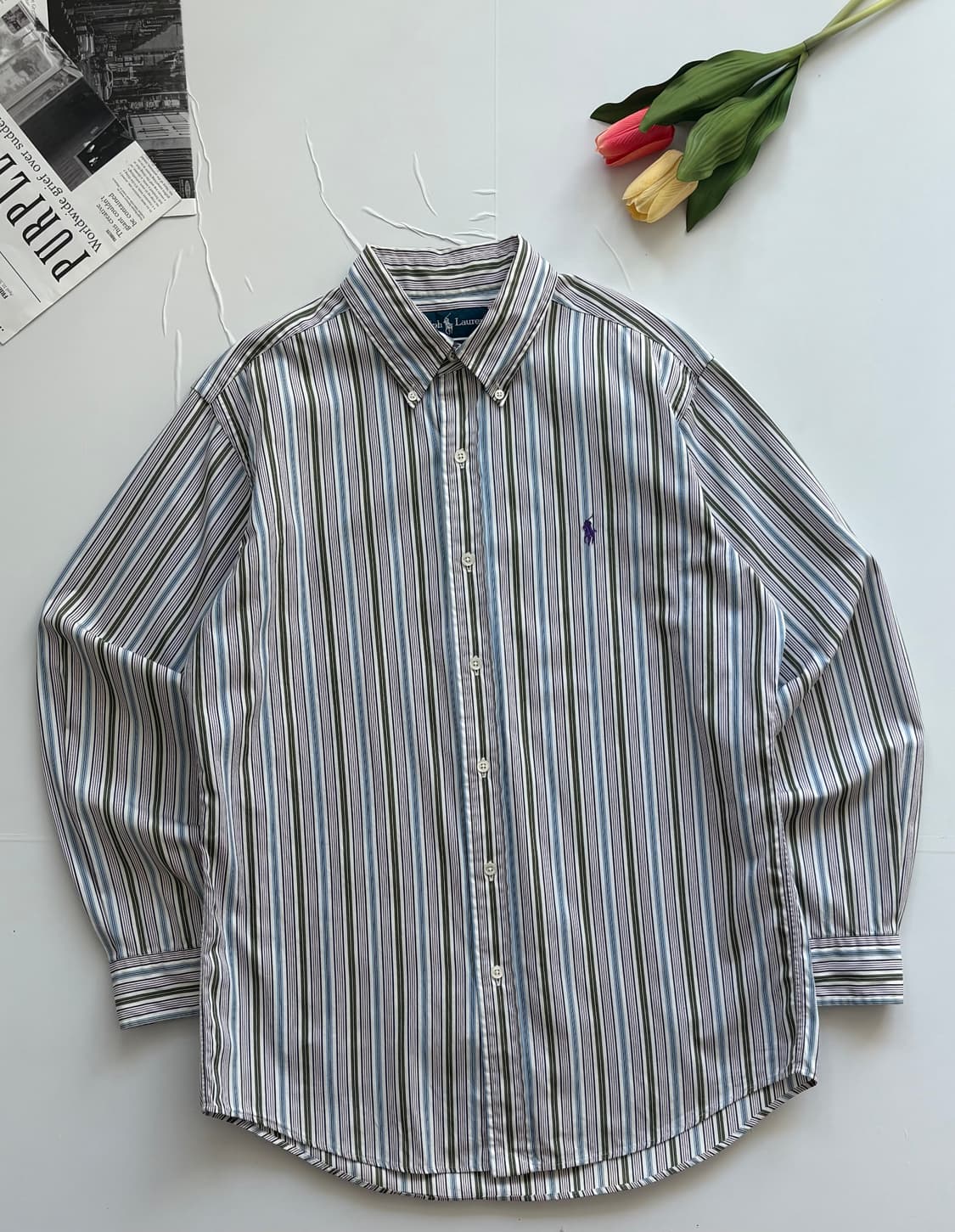 Polo 폴로랄프로렌 스트라이프 셔츠 상품이미지2
