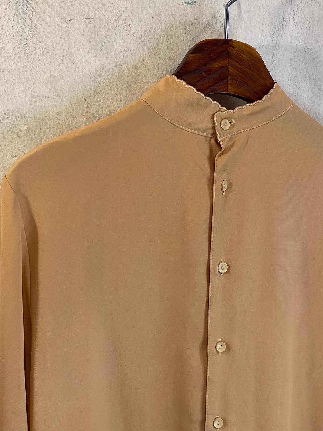 Japan vintage 하이넥셔츠 블라우스 상품이미지6