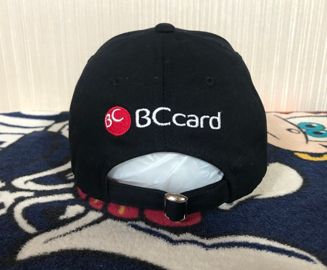 BC카드골프단 골프모자/장하나프로 싸인모자 상품이미지8