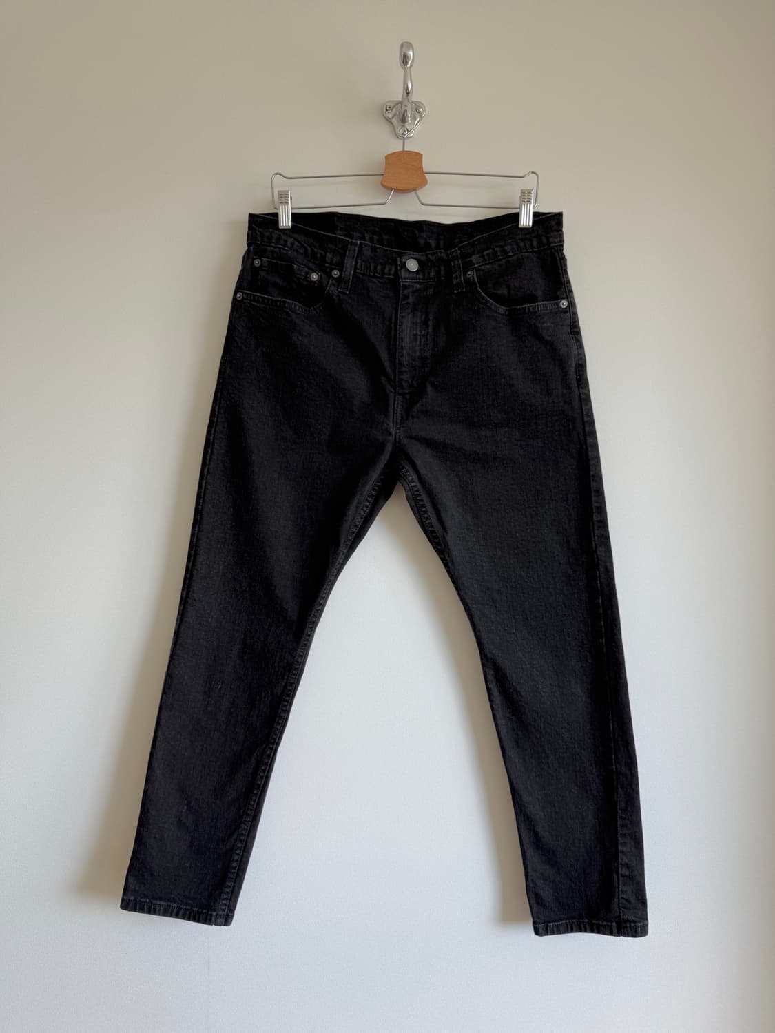 리바이스(Levi's) 512 블랭크탭 블랙 데님 상품이미지1