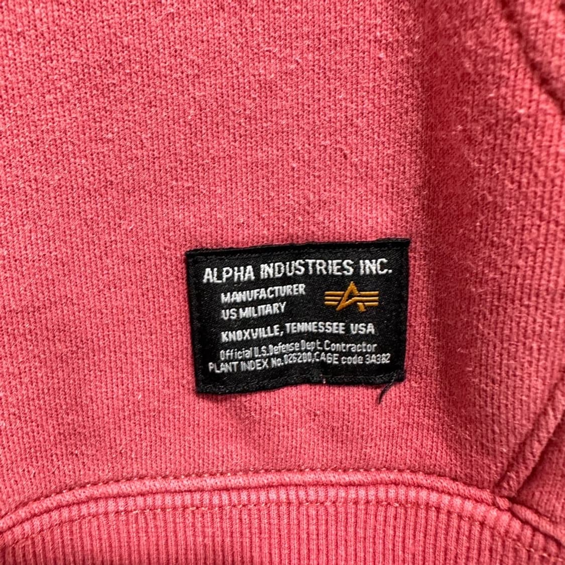 알파인더스트리 프린팅 후드티 상품이미지5