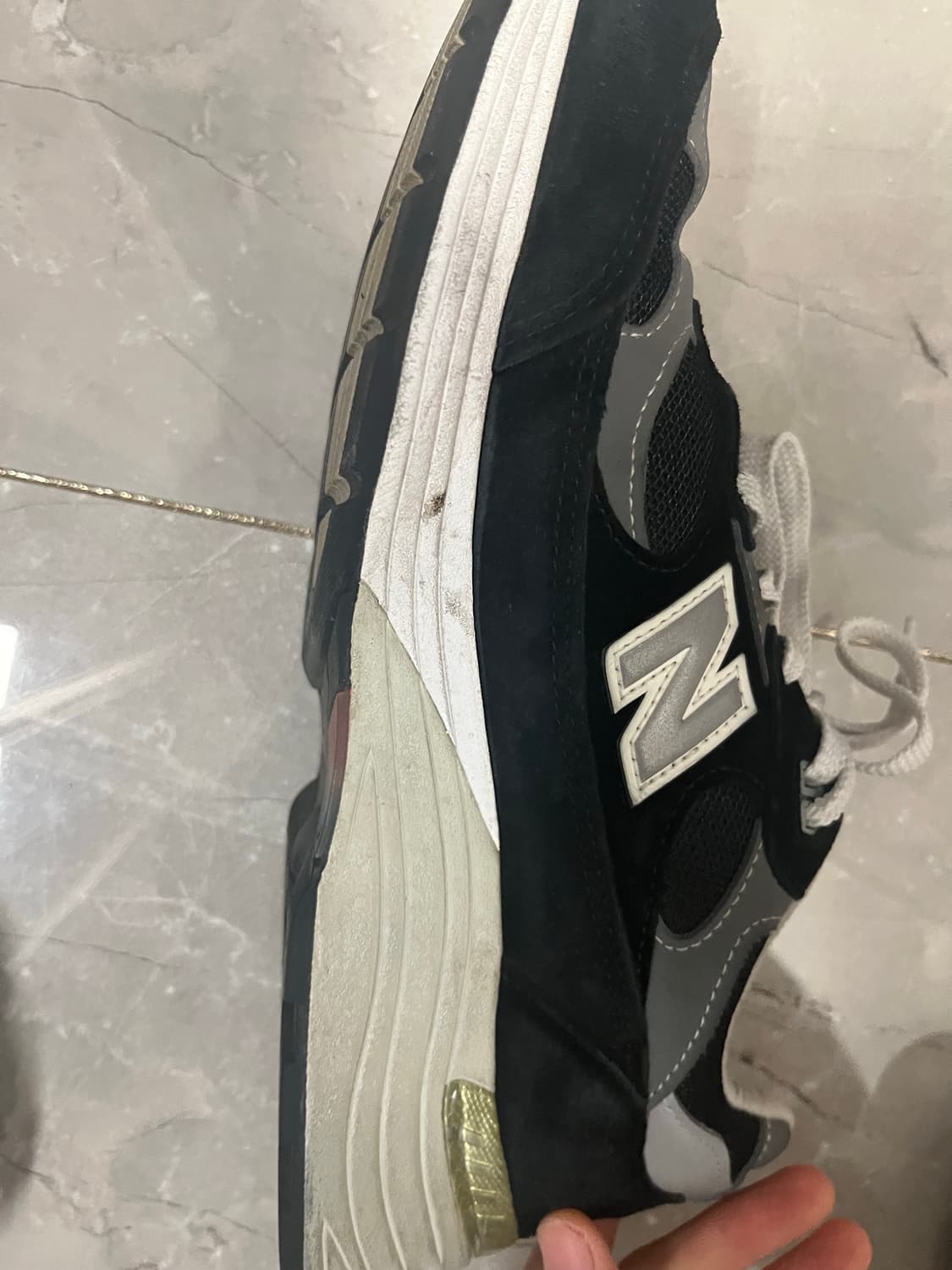 뉴발란스 992 블랙그레이 280  상품이미지3