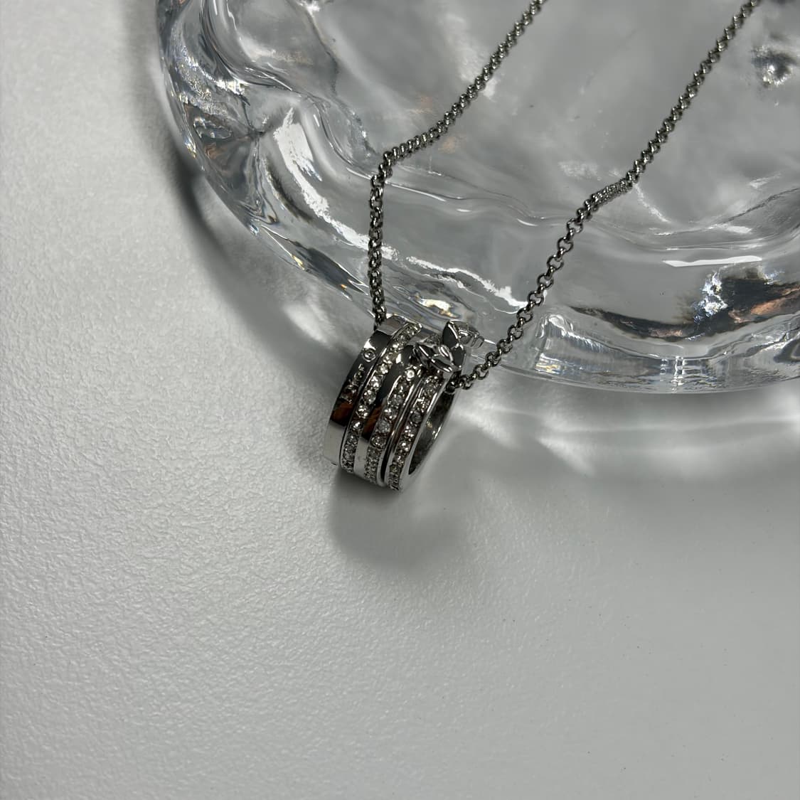 디올 트리플 링 목걸이 상품이미지3