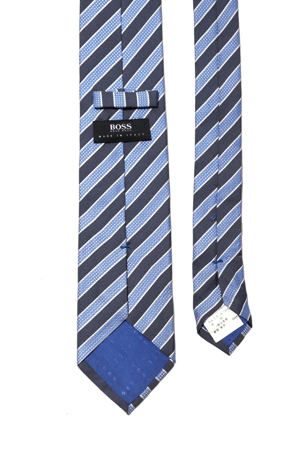 HUGO BOSS ITALY MADE 스트라이프 실크 넥타이 상품이미지9