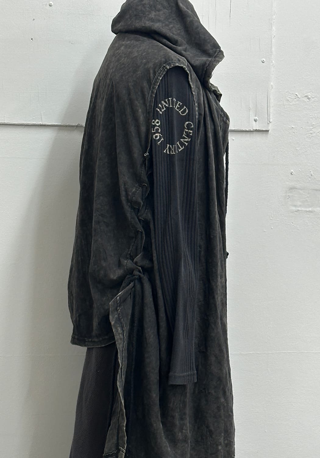 ⛓️고스로리 지뢰계 펑크 코디세트 ⛓️프린팅 티셔츠 언발 가디건 락  상품이미지8