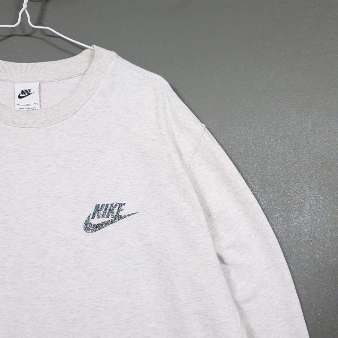 2XL) 나이키 신형 21FW 에센셜 리바이벌 세미 브러쉬드크루 맨투맨 상품이미지3