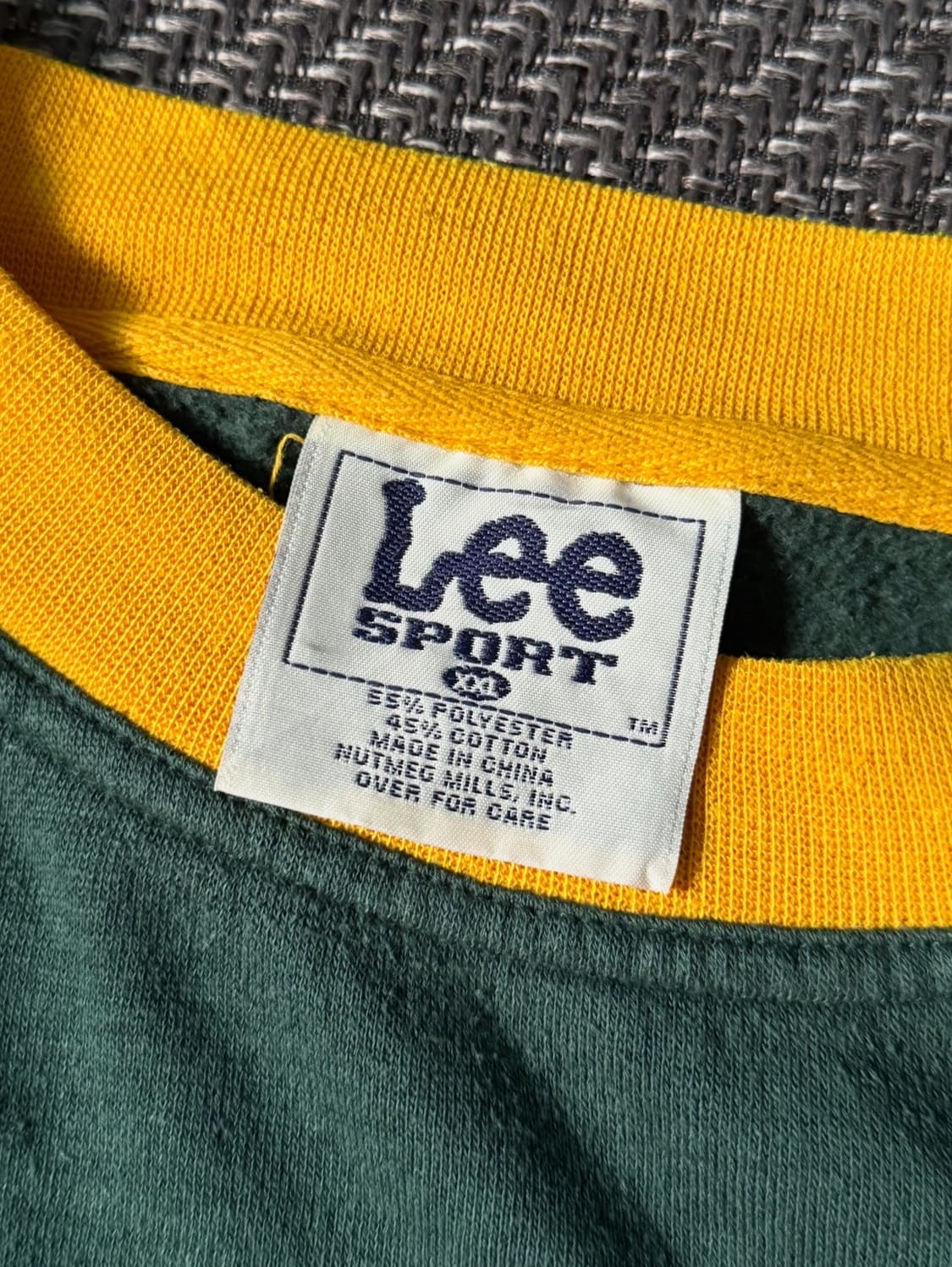 90s LEE SPORT 그린베이 패커스 빈티지 스웻셔츠 (110) 상품이미지3