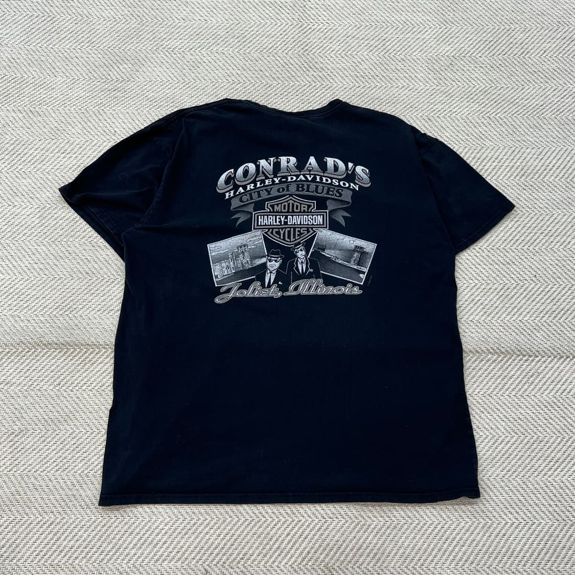 할리데이비슨 프린팅반팔티 r3076 상품이미지2