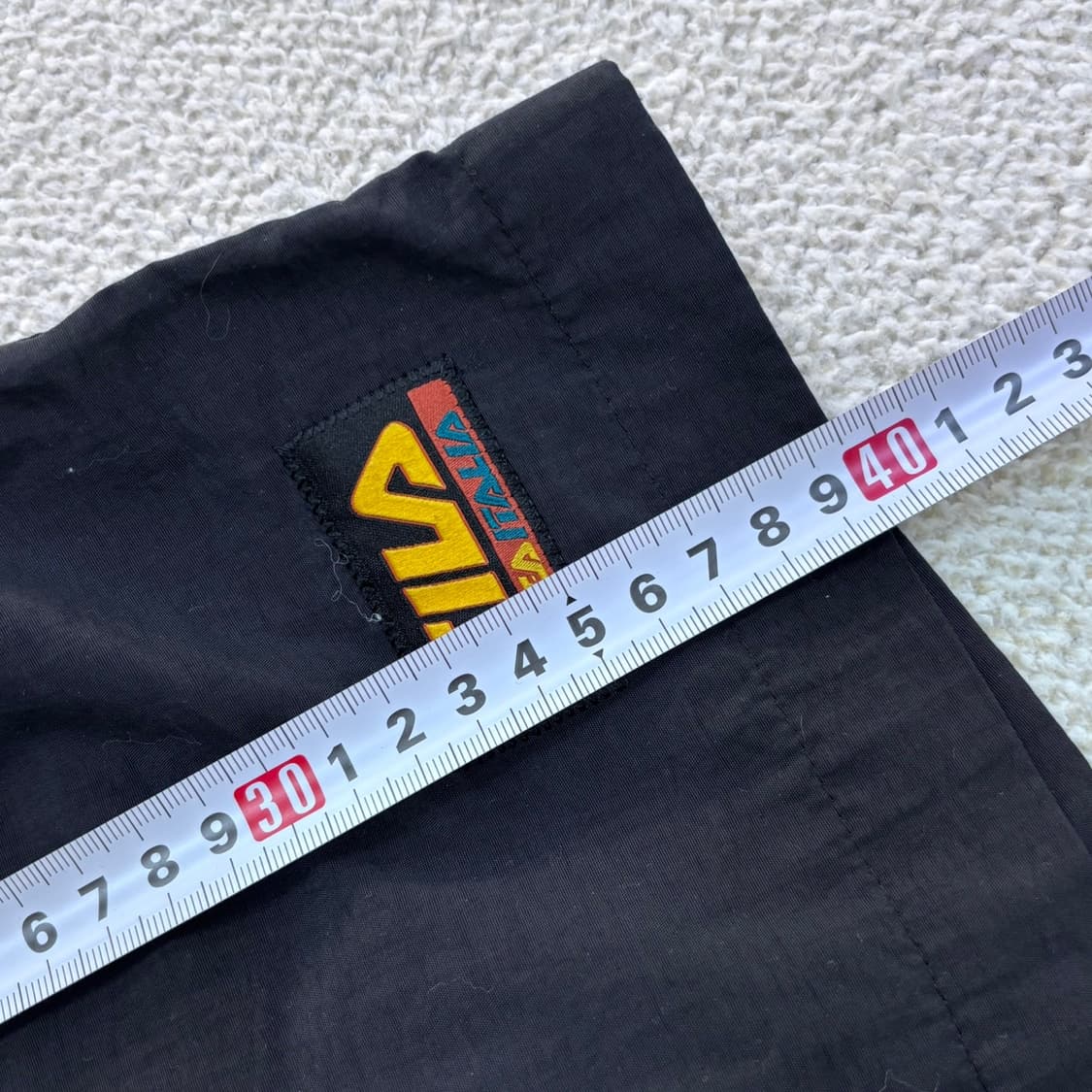 XS 휠라 로고 패치 벨트 반바지 0409E 상품이미지6