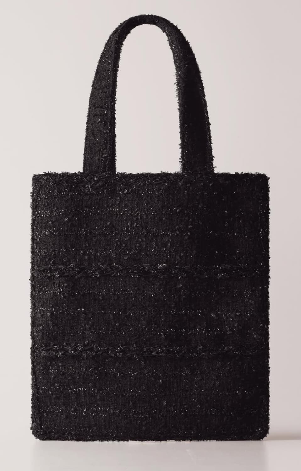 트위드 에코백 숄더백 상품이미지2