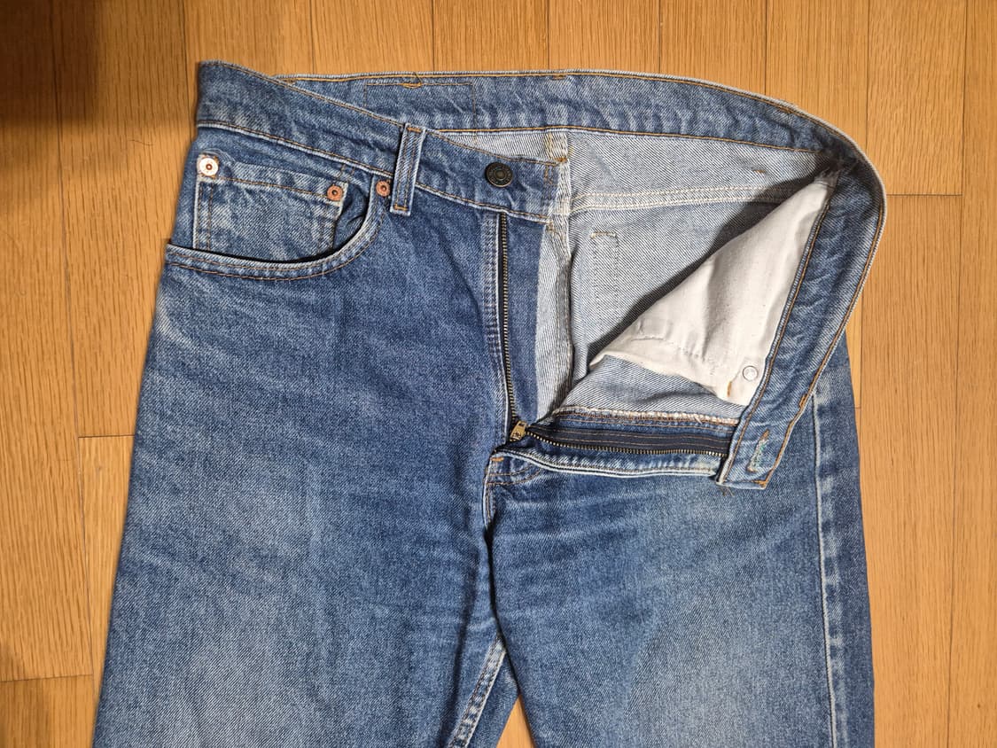 90s 미국 리바이스 레드 505 데님 팬츠 상품이미지3