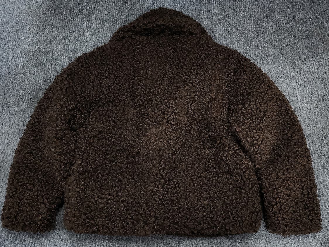 파르티멘토 와이드 카라 플러피 퍼 자켓 F 상품이미지2