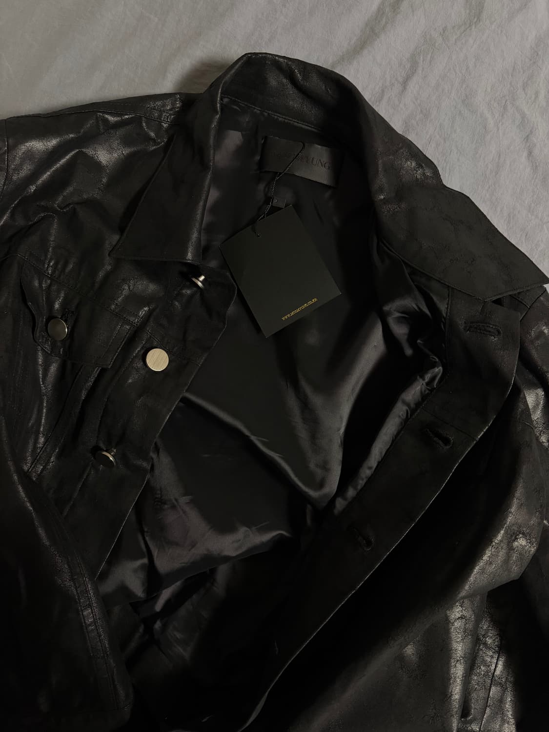 무명 왁스 코팅 자켓/M 상품이미지2