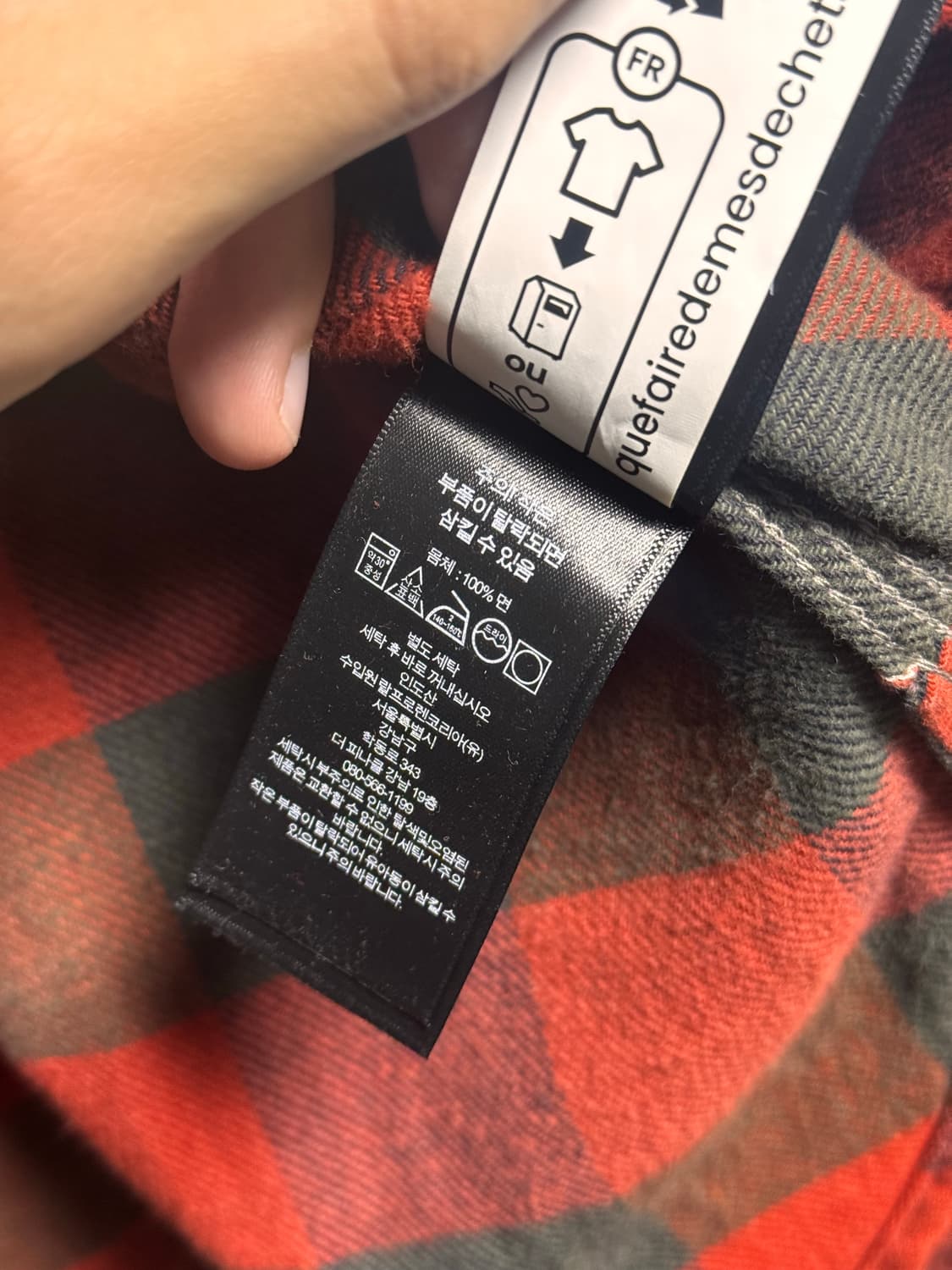 [M] 버팔로 플래드 트윌 워크셔츠 상품이미지2